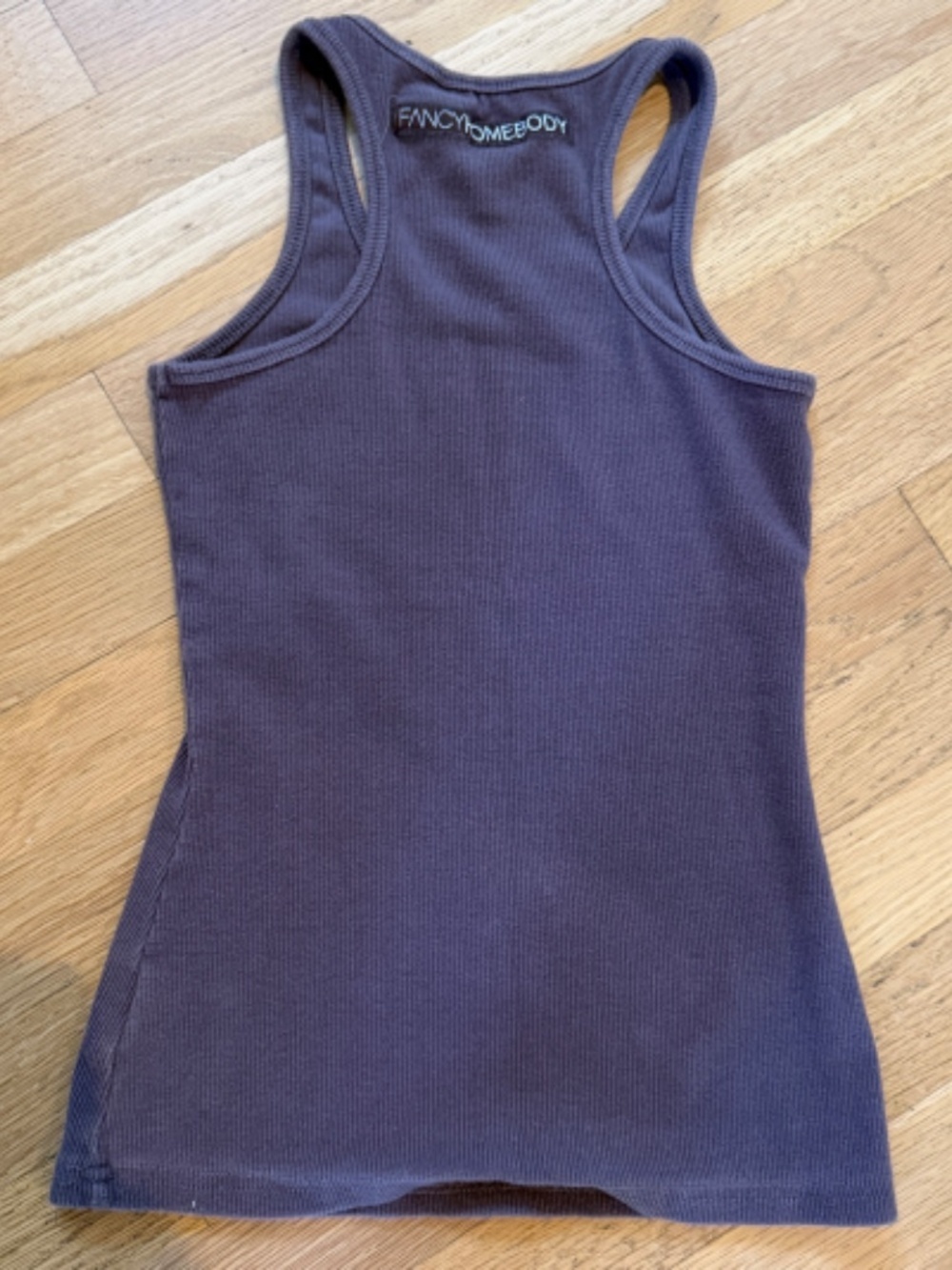 Fancy Homebody Ribbed Racerback Tank - Picture 5 of 7